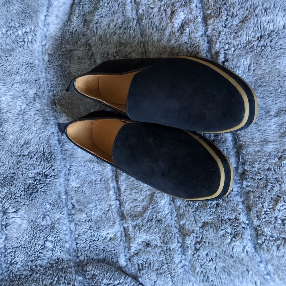 Women’s Bill Blass Sutton Suede Slip-on loafer sz 8​​​ - Picture 2 of 6